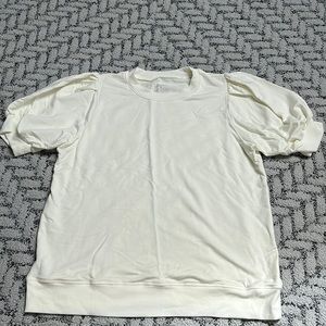 Summersalt puff sleeve sweatshirt size Medium